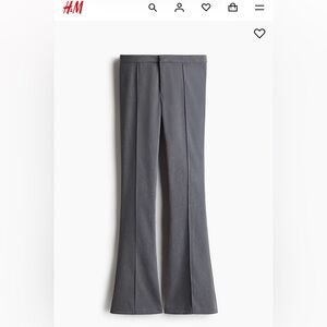 H&M Gray Flared Pants